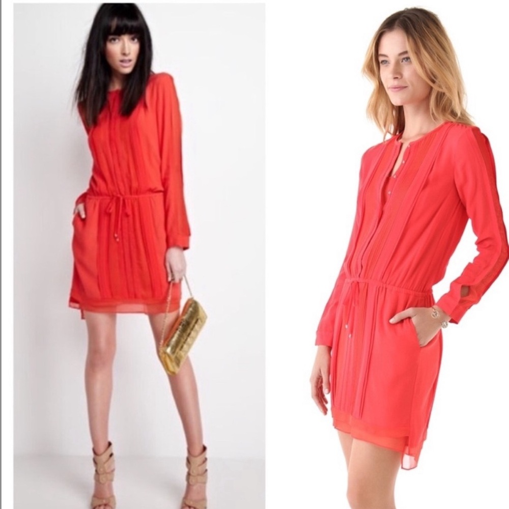 Diane von Furstenberg 'Sliced' Soft Pink Dress 2